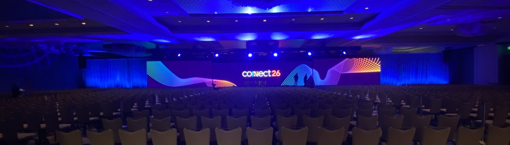 Corporate general session LED stage